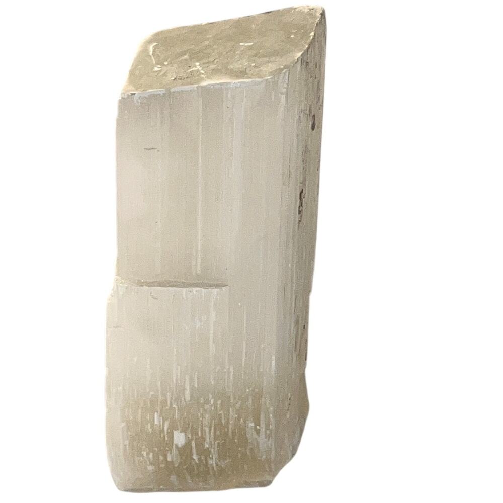 Raw White Selenite Crystal Stone Meditation Healing Protection 11" / 12.9lb